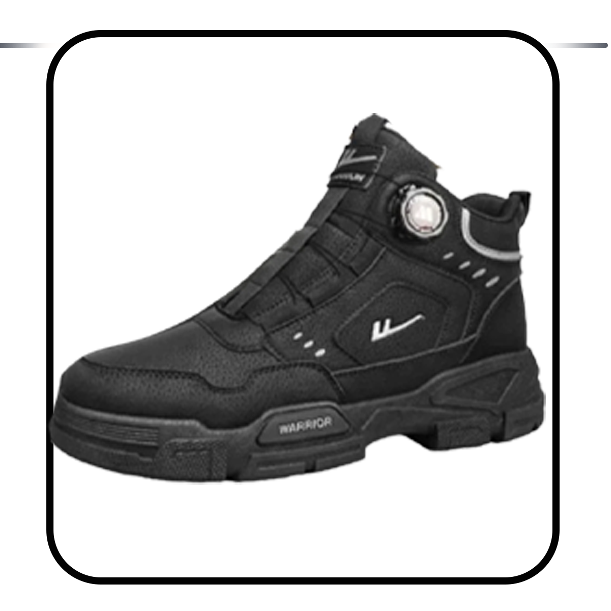 Kit Bota Militar Warrior Masculina de Couro Legitima + 3 Brindes: Cinto, Relógio e Carteira