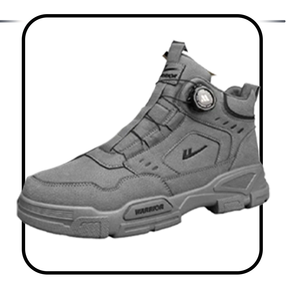 Kit Bota Militar Warrior Masculina de Couro Legitima + 3 Brindes: Cinto, Relógio e Carteira